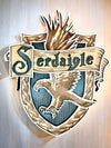 Décoration murale tableau 3D -  Harry Potter - Blason Serdaigle