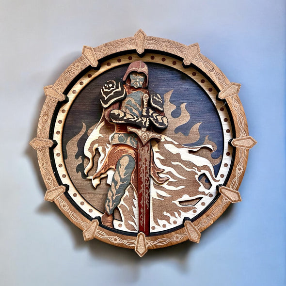 Décoration murale tableau 3D - Star Wars - Médiéval Fantasy Dark Vador