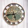 Horloge Arbre monde Yggdrasil - Arbre de vie #2